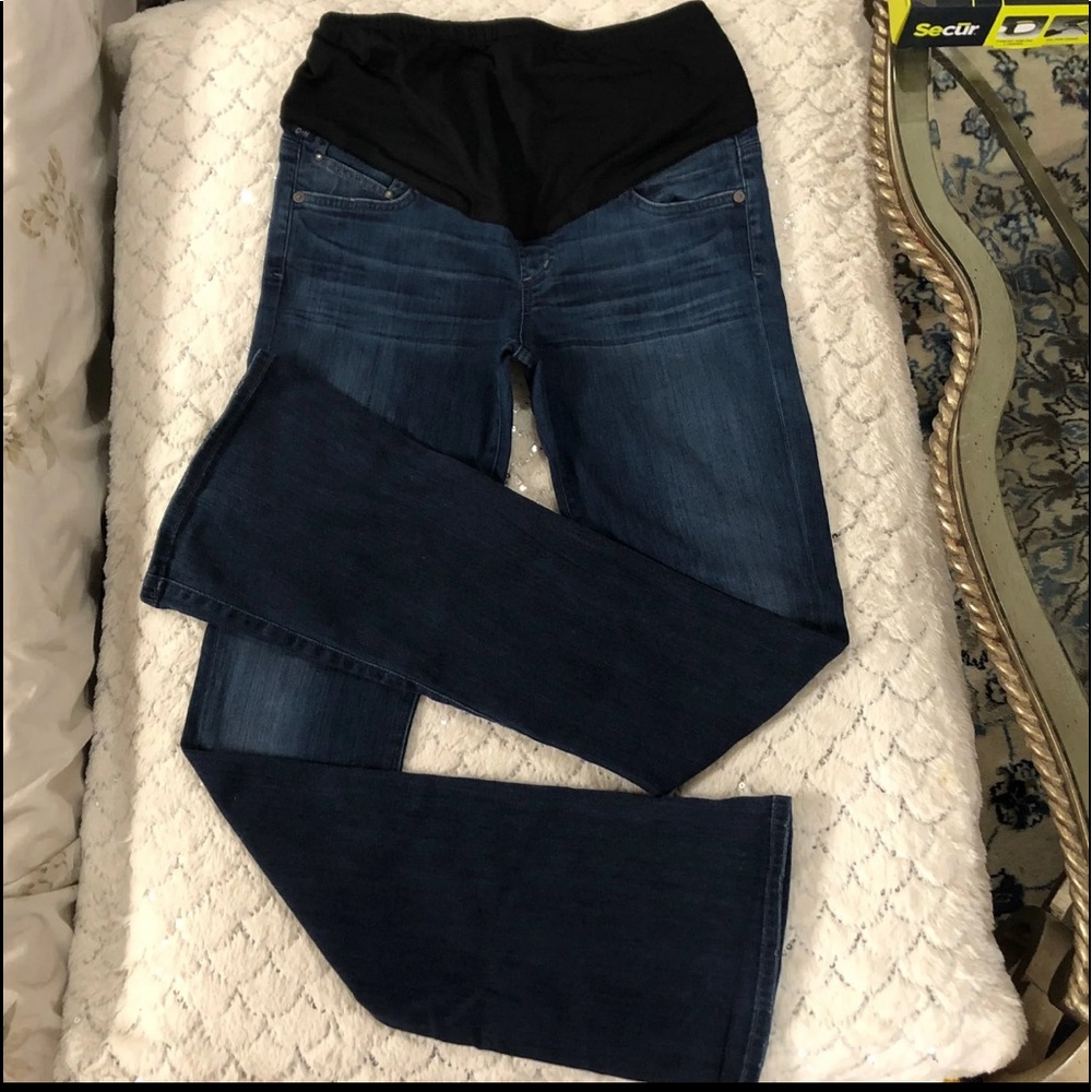 citizens of humanity denim Belly Panel maternity jeans.